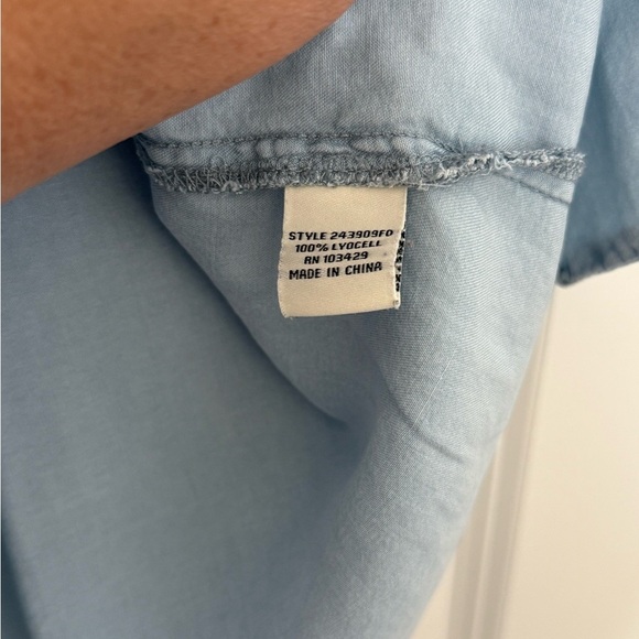 Caffe Marrakesh Blue Button-Down Shirt - Picture 3 of 7